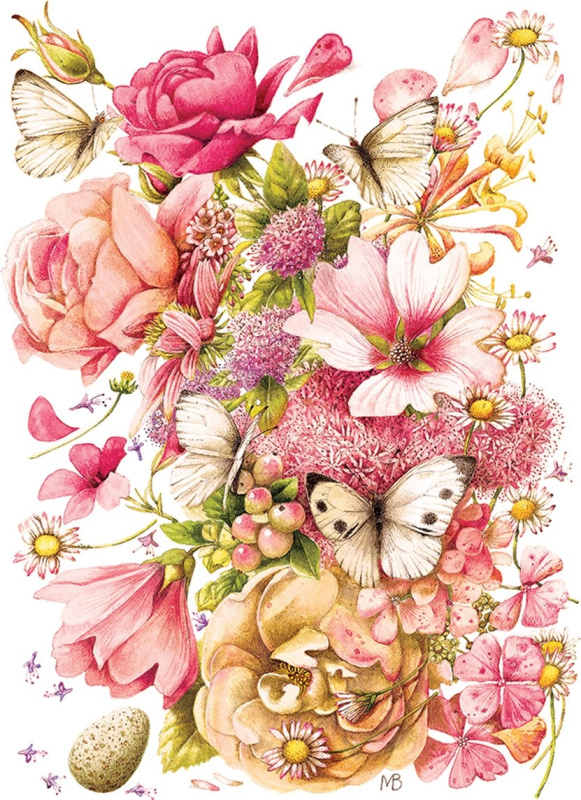 COBBLE HILL Puzzle Kytice 1000 dílků