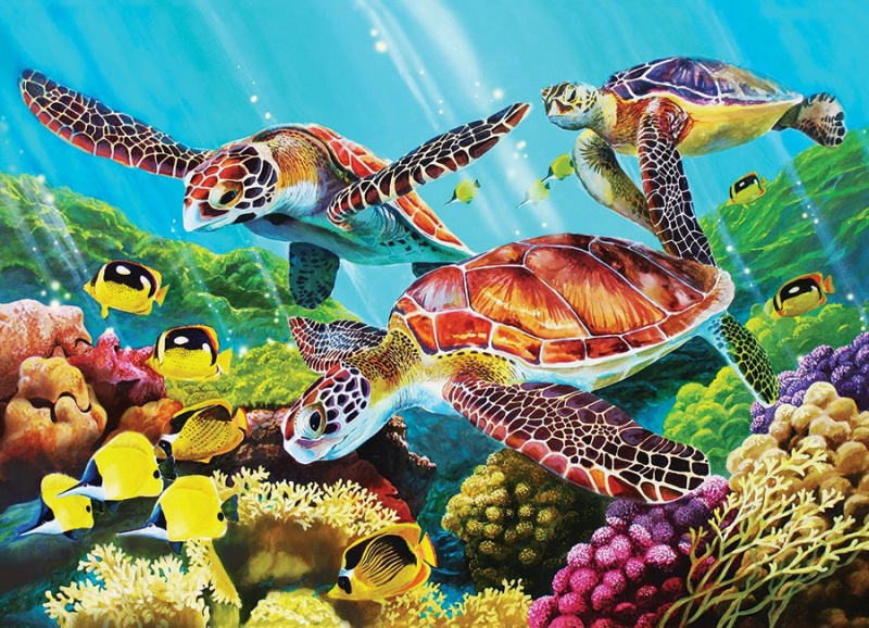 Rodinné puzzle Molokinský proud 350 dílků