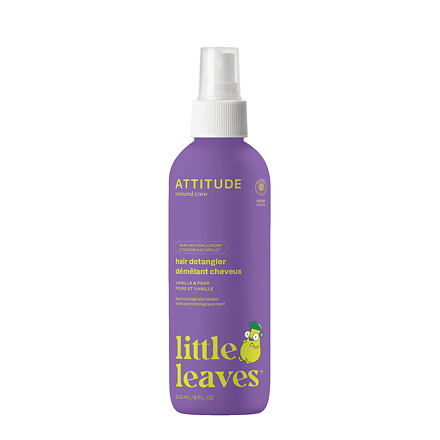 Sprej pro snadné rozčesávání vlásků ATTITUDE Little leaves s vůní vanilky a hrušky 240 ml