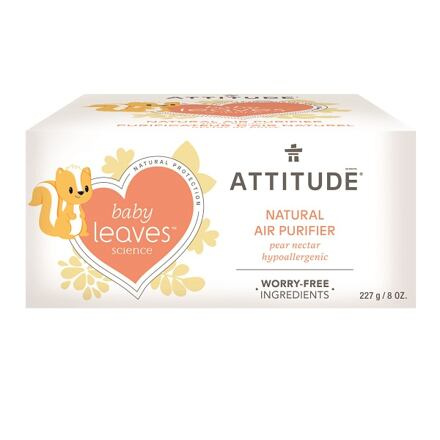 ATTITUDE Přírodní čistící osvěžovač vzduchu Baby leaves  s vůní hruškové šťávy 227 g
