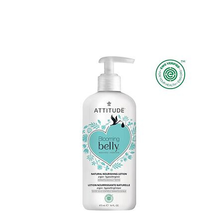 ATTITUDE Přírodní vyživující tělové mléko Blooming Belly nejen pro těhotné s arganem 473 ml