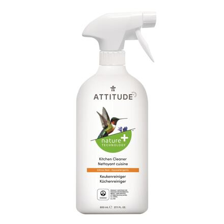 ATTITUDE Čistič na kuchyně s vůní citronové kůry s rozprašovačem 800 ml