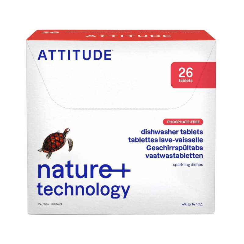 ATTITUDE Tablety do myčky bez fosfátů (26 dávek)