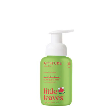 ATTITUDE Dětské pěnivé mýdlo na ruce Little leaves s vůní melounu a kokosu 295 ml