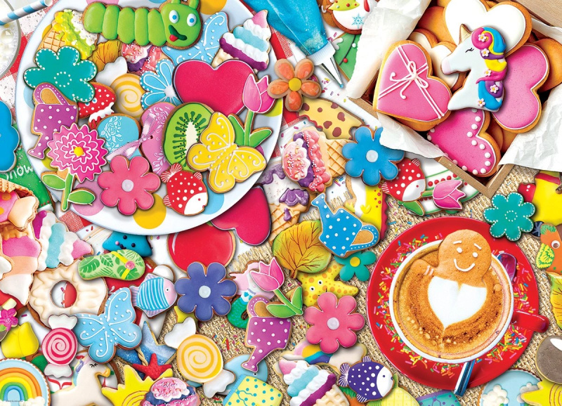 EUROGRAPHICS Puzzle Sušenková oslava 1000 dílků