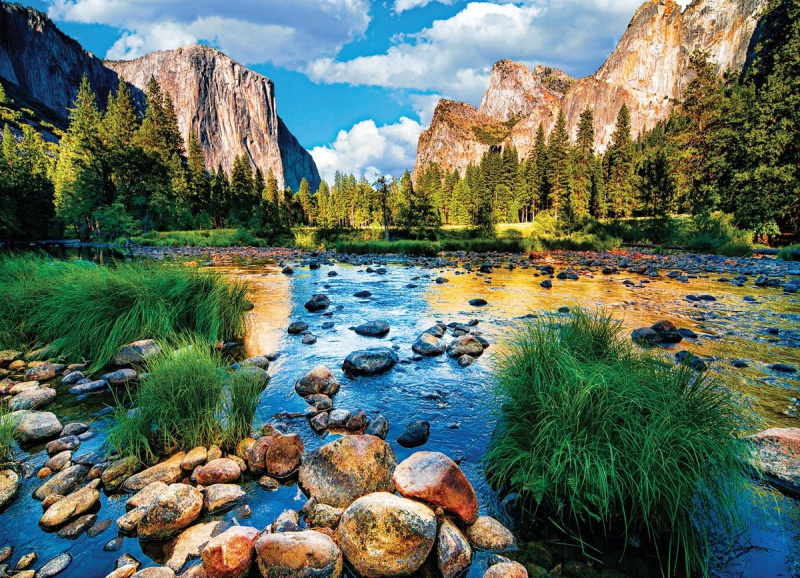 EUROGRAPHICS Puzzle Yosemitský národní park 1000 dílků