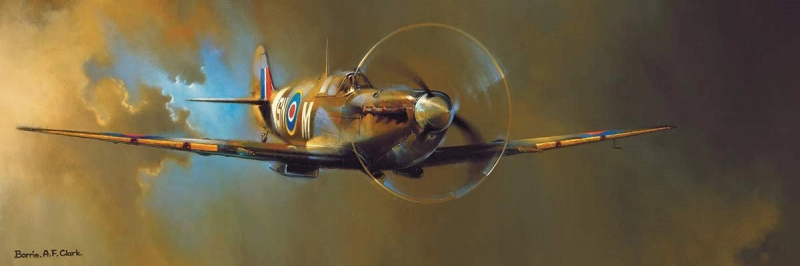 Panoramatické puzzle Spitfire 1000 dílků
