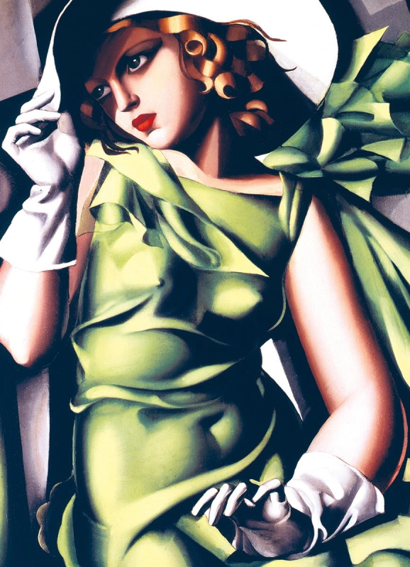 EuroGraphics Tamara de Lempicka Young Girl in Green 1000 dílků