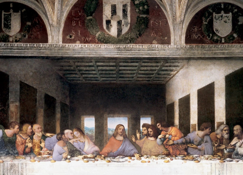 EUROGRAPHICS Puzzle Poslední večeře 1000 dílků