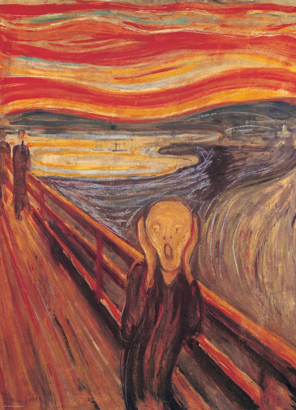Puzzle Výkřik 1000 dílků
