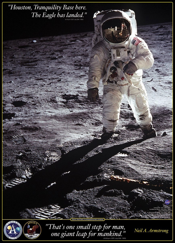 EUROGRAPHICS Puzzle Neil A. Armstrong: První kroky na Měsíci 1000 dílků