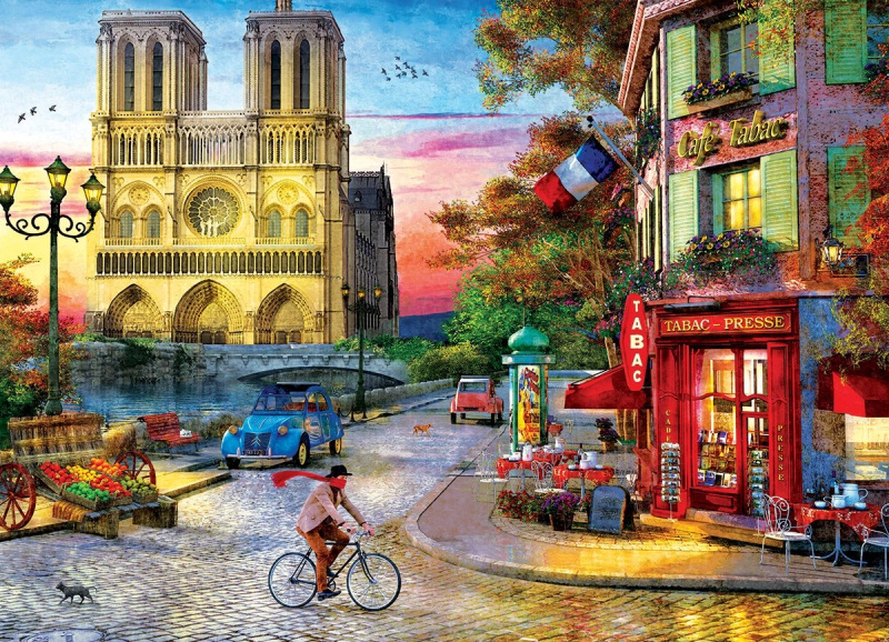 EuroGraphics Notre Dame 1000 dílků