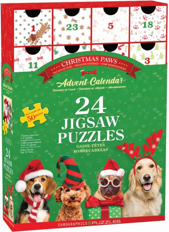 Adventní kalendář Vánoční tlapky