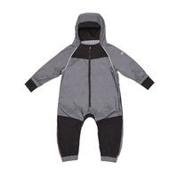 STONZ RAIN OVERAL Black Heather šedé - 4T