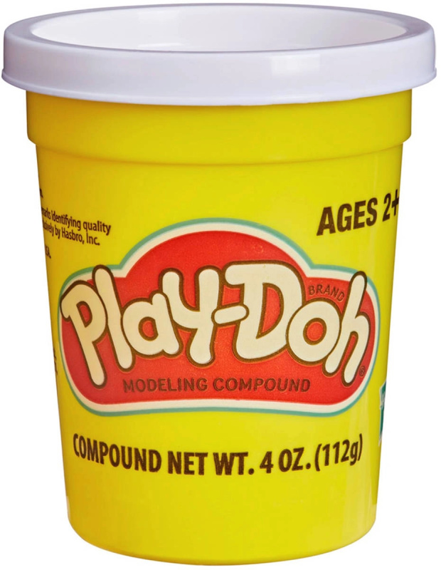 Play-Doh Samostatné kelímeky - bílá