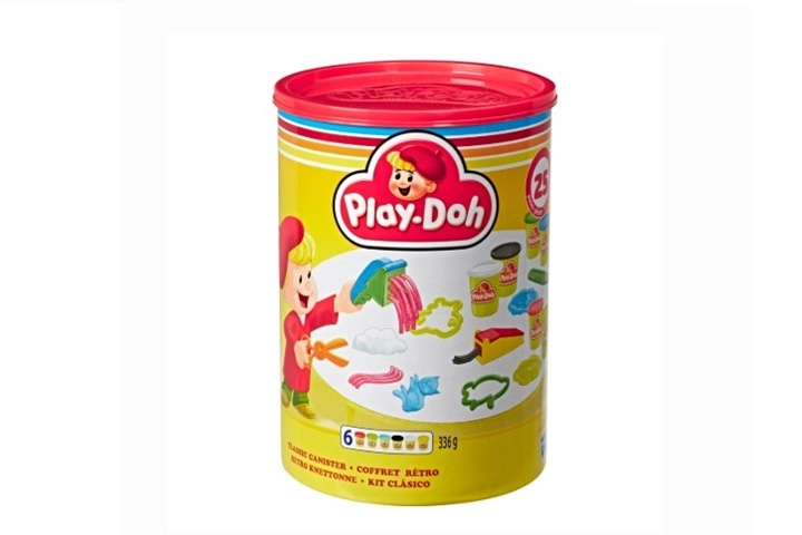 Play-Doh klasická retro dóza se sadou 25 dílků