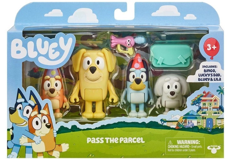 Sada figurek Bluey 4-pack