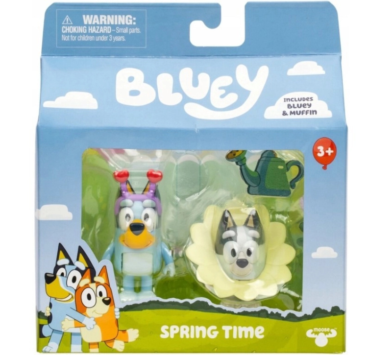 Sada figurek BLUEY – jarní 2‑pak