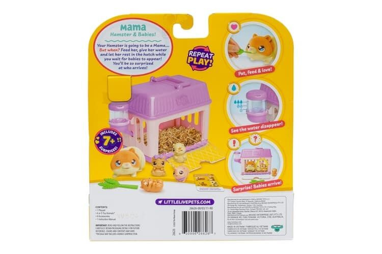 Little Live Pets křečci Mini Mama