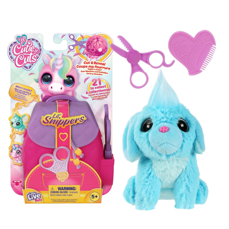 Little Live Pets Scruff-a-Luvs Cutie Cuts Lil Snippers - 1 kus
