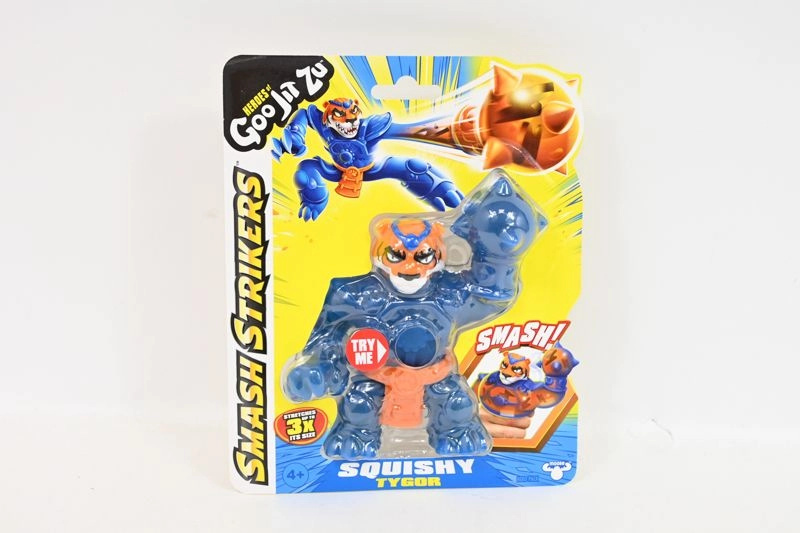 Heroes of Goo Jit Zu Tygor – Smash Strikers natahovací figurka