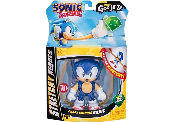 Goo Jit Zu Sonic – natahovací figurka se Smaragdem chaosu