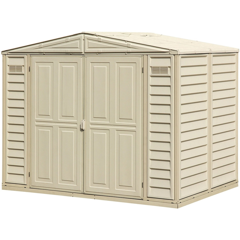 Duramax Plastový domek na nářadí DuraMate, béžová, 239,7 x 162,8 cm