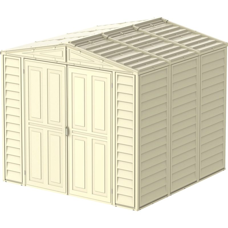 Duramax Plastový domek na nářadí DuraMate, béžová, 239,7 x 239,7 cm