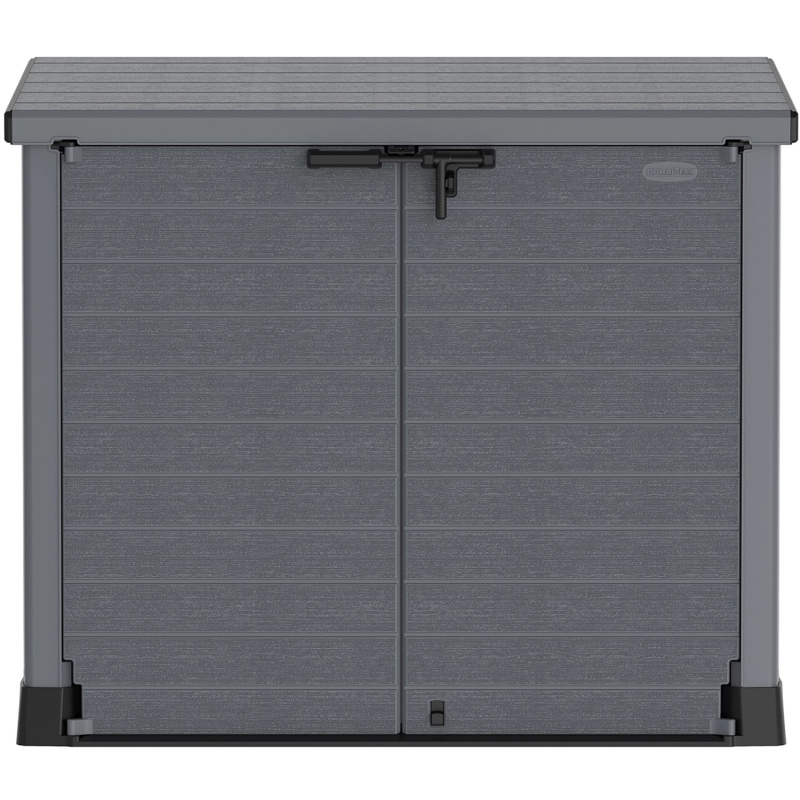 Duramax StoreAway 1 200 l Úložný box antracitový 145 cm x 125 cm x 82,5 cm
