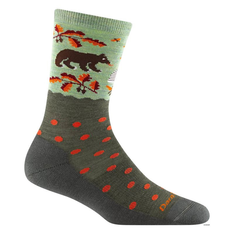 Lehké ponožky Darn Tough Wild Life Crew s polstrováním 6105-C-7009 velikost S