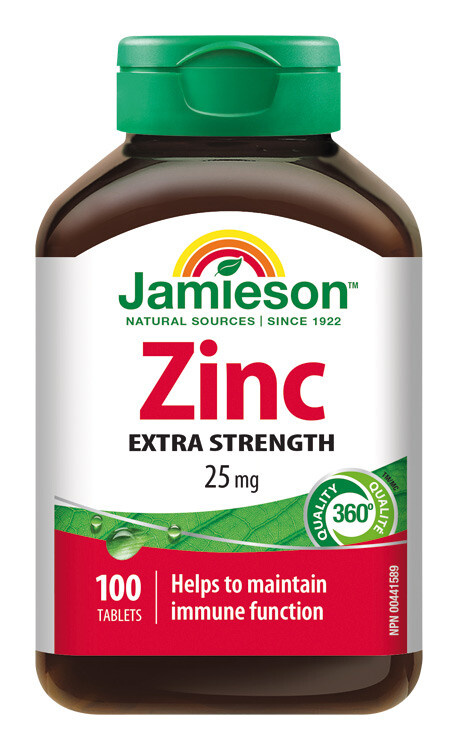 JAMIESON Zinek 25mg 100 tablet