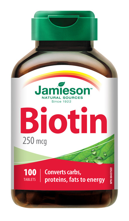 JAMIESON Biotin 250 mcg 100 tablet