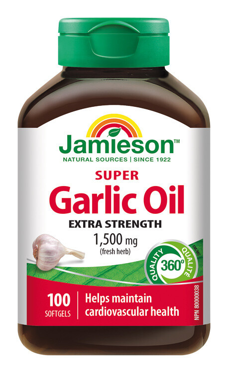 JAMIESON Super česnek 1500mg 100 kapslí