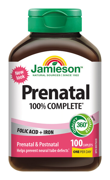 JAMIESON Prenatal complete multivitamin 100 tablet