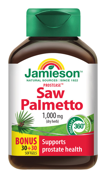 JAMIESON Prostease Saw Palmetto 125mg 60 kapslí