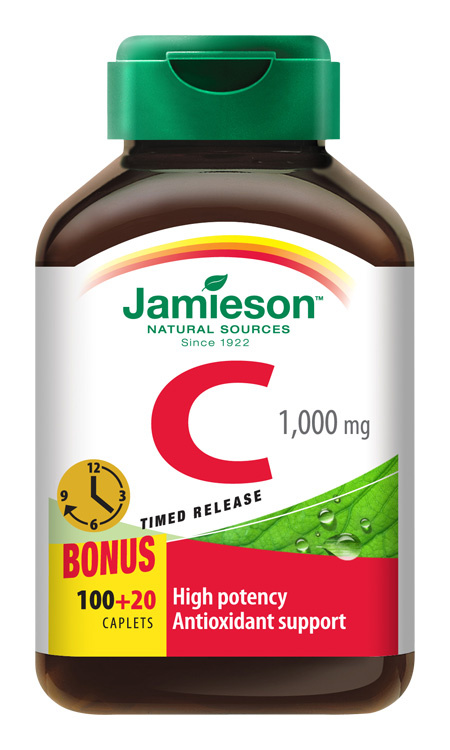 JAMIESON Vitamín C 1000 mg 100+ 20 tablet