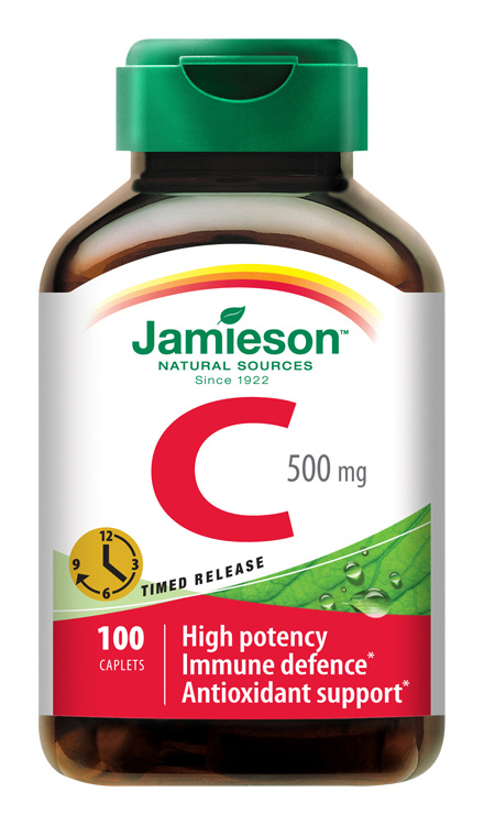 JAMIESON Vitamín C 500mg s postupným uvolňováním 100 tablet