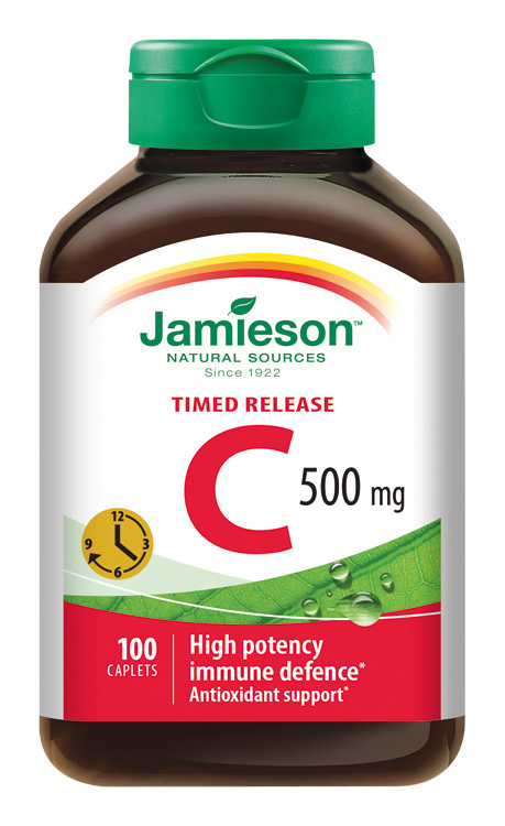 JAMIESON Vitamín C 500mg s postupným uvolňováním 100 tablet
