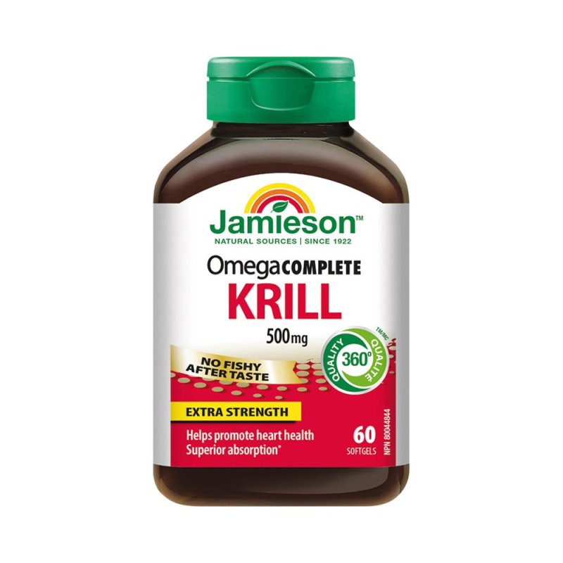 JAMIESON Omega Complete Super Krill 500mg 60 kapslí