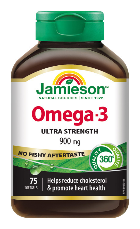Jamieson Omega-3 ULTRA 900 mg 75 kapslí