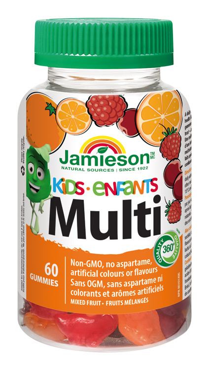 JAMIESON Multi kids gummies 60 želatinových pastilek