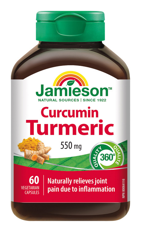 JAMIESON Kurkumín 550mg 60 kapslí