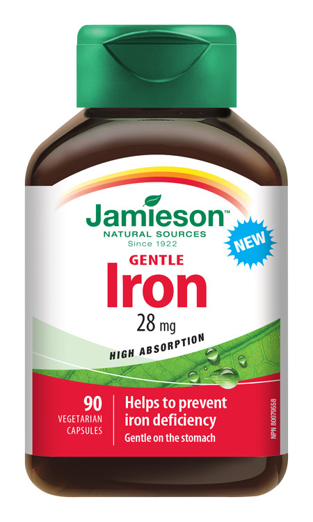JAMIESON Železo 28mg 90 kapslí