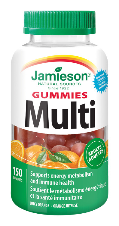 Jamieson Multi Gummies želatinové pastilky pro dospělé 150 ks