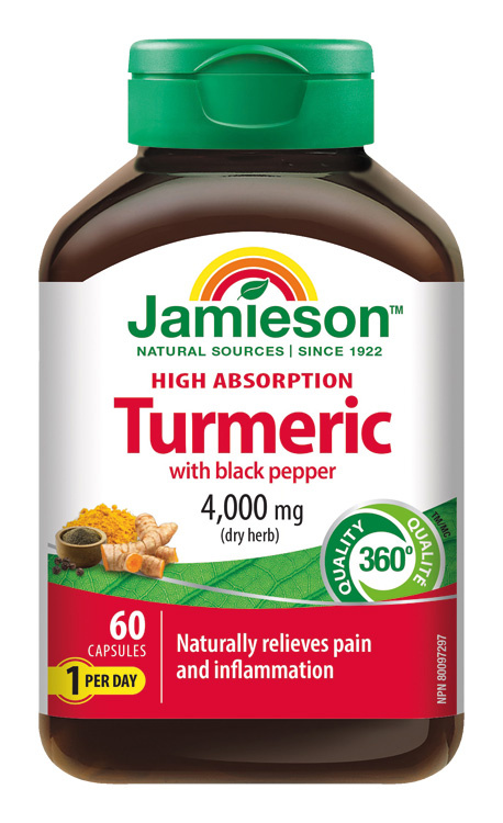 Jamieson Kurkumin s černým pepřem 60 kapslí