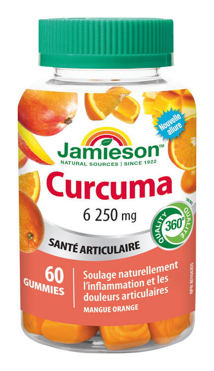 Jamieson Kurkuma želatinové pastilky 60 ks