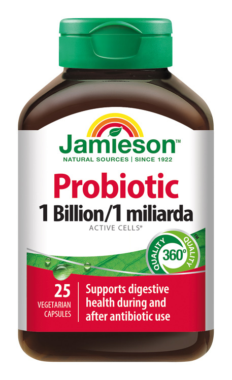 JAMIESON Probiotic 1 miliarda 25 vegetariánských kapslí