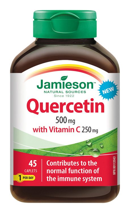 Jamieson Quercetin 500 mg + Vitamin C 250 mg 45 tablet
