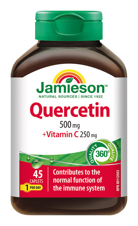Jamieson Quercetin 500 mg + Vitamin C 250 mg 45 tablet