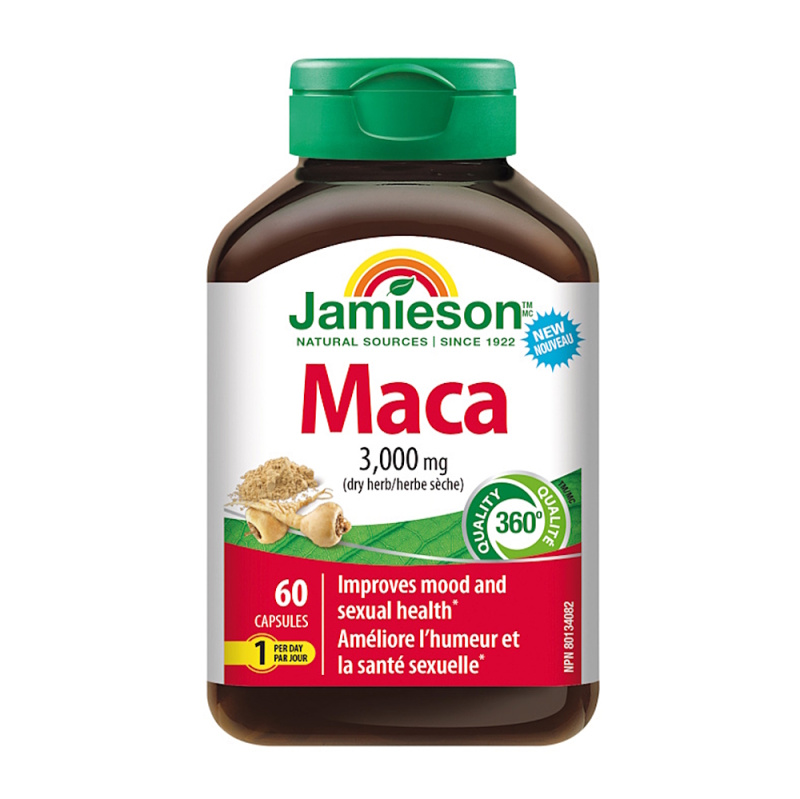 Jamieson Maca 3000 mg 60 kapslí